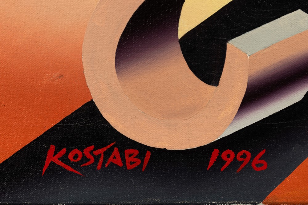 Mark Kostabi - Industrial Interior