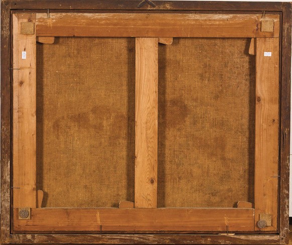 Scuola del XVII Secolo Putti con Capra