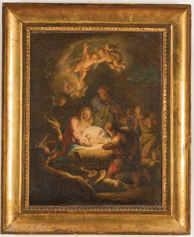 Scuola del XVIII Secolo Natività