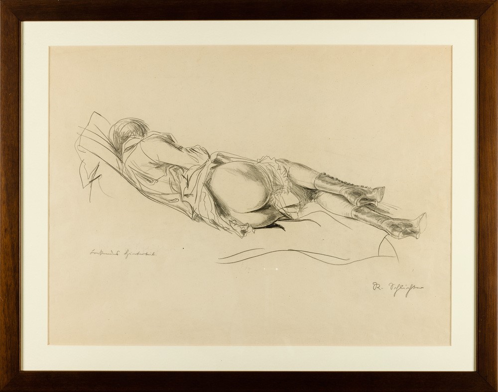 Rudolf Schlichter - Nudo