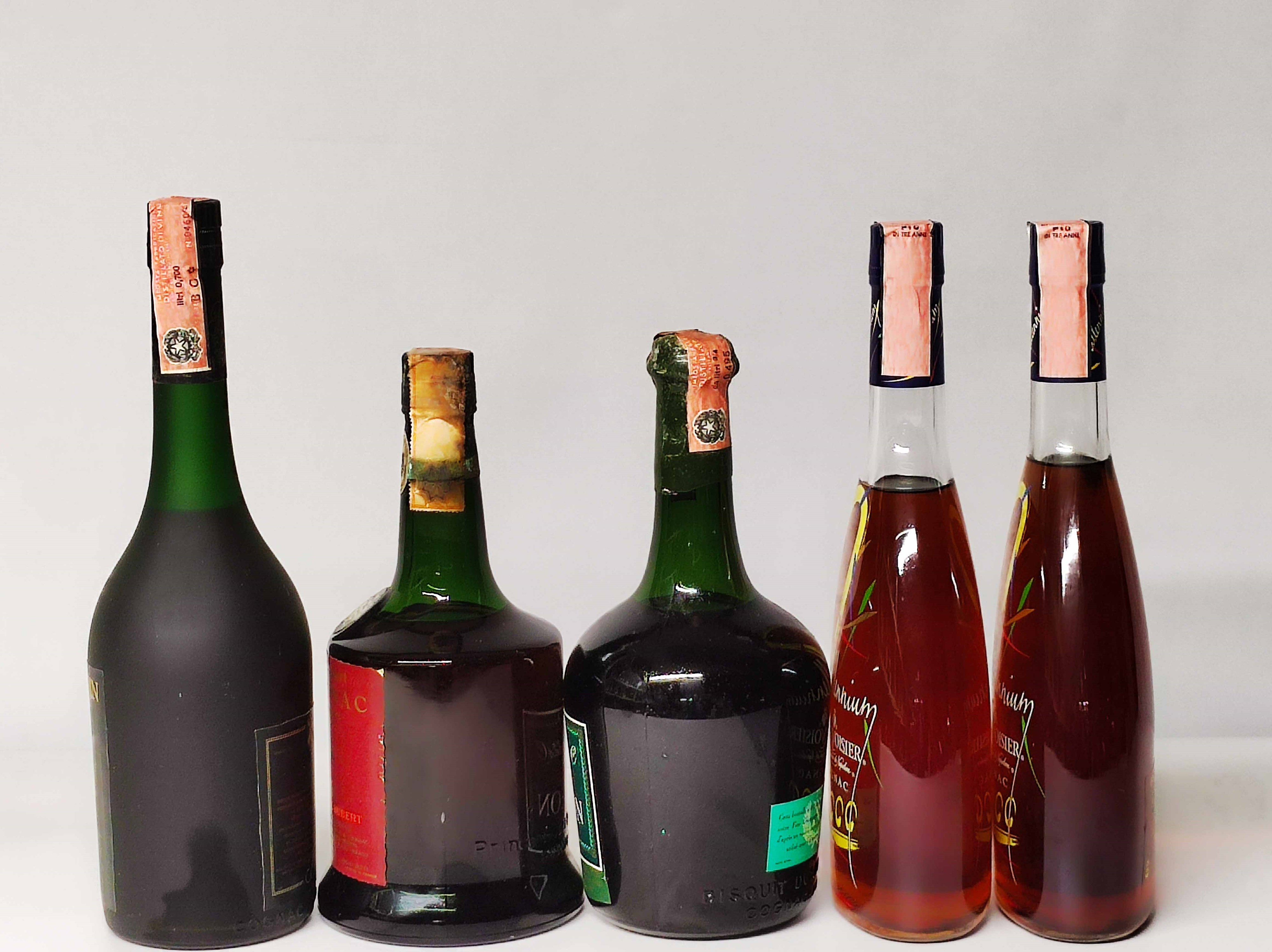 Frapin, Prince Hubert, Napoleon, Courvoisier, Cognac