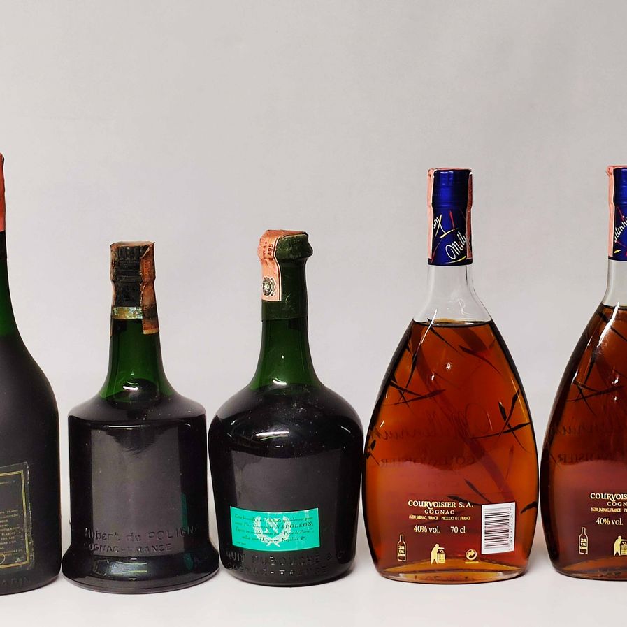 Frapin, Prince Hubert, Napoleon, Courvoisier, Cognac