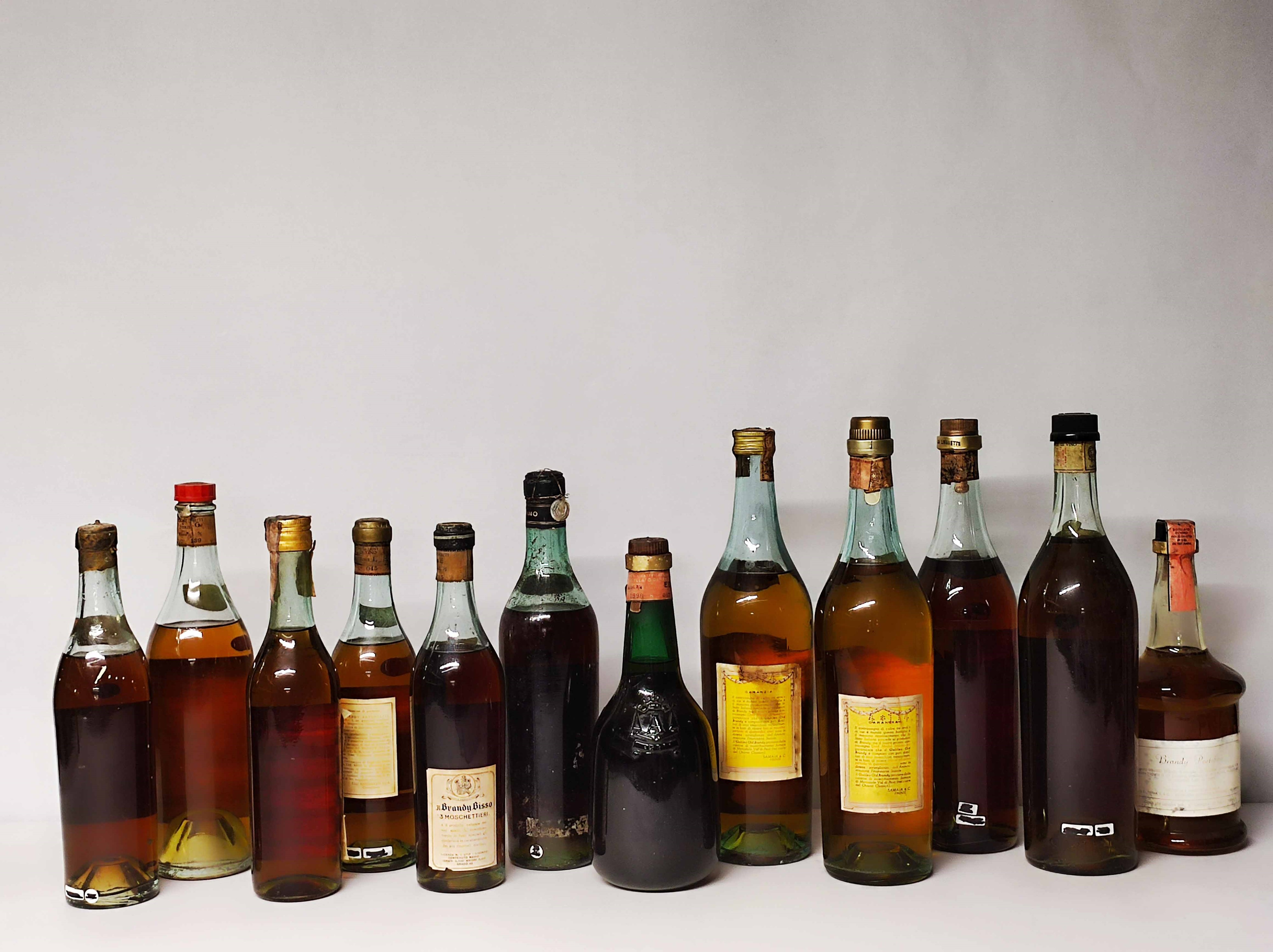Baker, Moroni, Ape, Antoniazzi, Bisso, Cora, Gallileo, Vecchio 800, Granduchessa, Cognac & Brandy