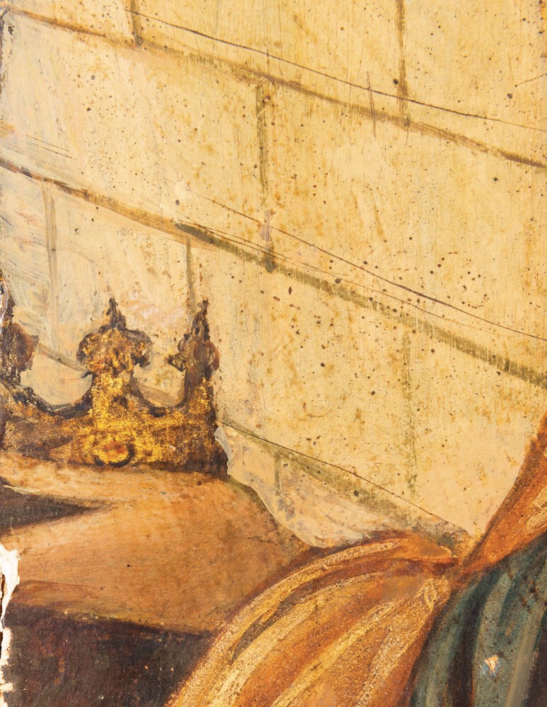 Maestro di Marradi (documentato in Italia tra il 1498 e il 1513) L'arrivo dei Magi a Betlemme