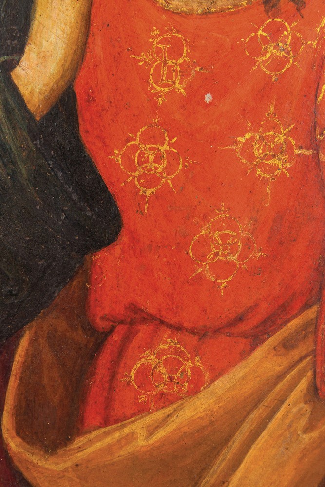 Maestro di Marradi (documentato in Italia tra il 1498 e il 1513) L'arrivo dei Magi a Betlemme
