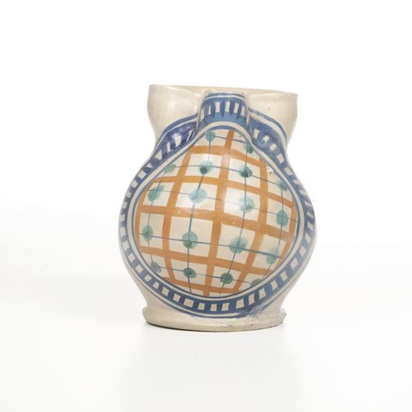 Boccale. Faenza, fine del XV - inizi del XVI secolo.