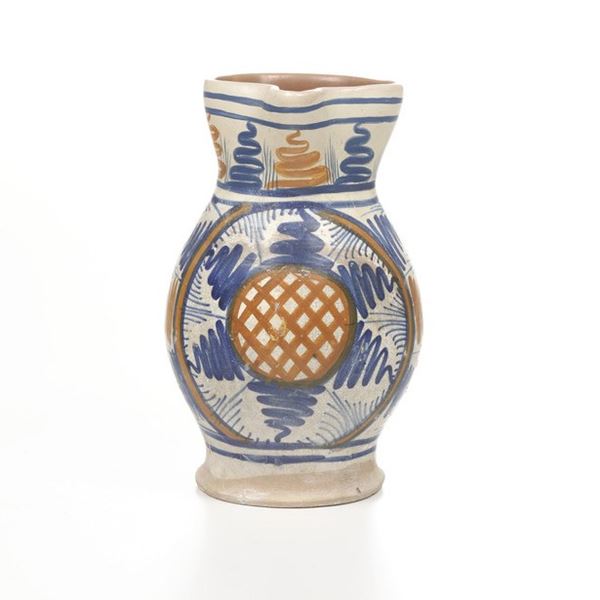 Boccale. Orvieto o Deruta, 1480-1520 circa.