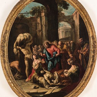 La Guarnigione del Servo del Centurione a Cafarnaola Piscina Probatica