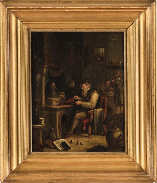David Teniers - Lo studio dell’Alchimista