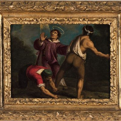 Scuola del XVII Secolo Martirio di San Simone
