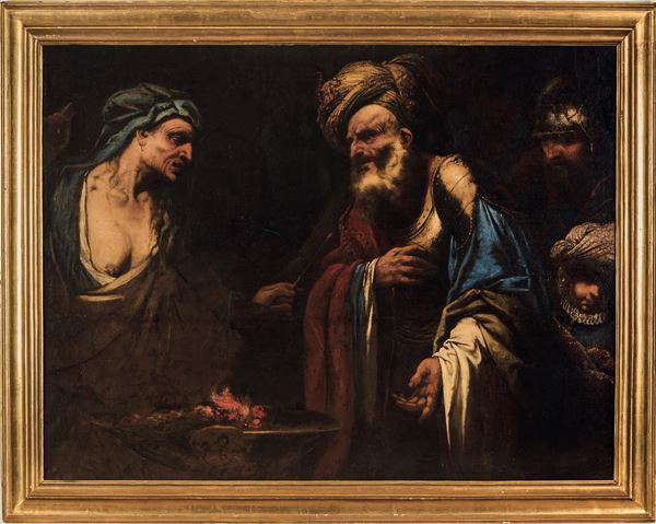 Pietro Paolo Raggi - Saul e la maga di Endor 