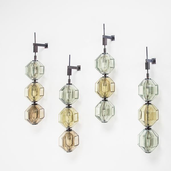 Vinicio Vianello - Quattro lampade a parete