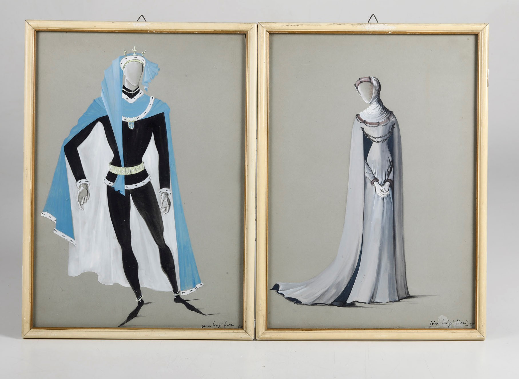 Pierluigi Pizzi. Bozzetti Teatrali per i Costumi di Scena del del Re Lear