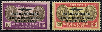 1933, New Caledonia, Air Post, “paris-noumea” Flight