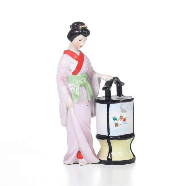 Figurina di Geisha, XX secolo.
