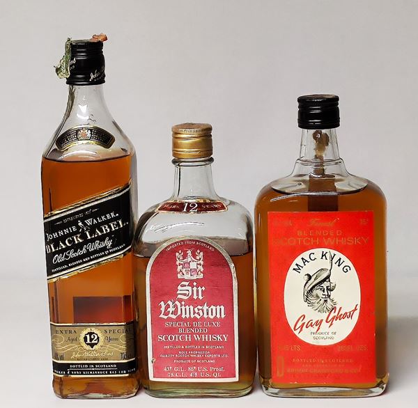 Johnnie Walker, Sir Winston, Mac King, Scotch Whisky