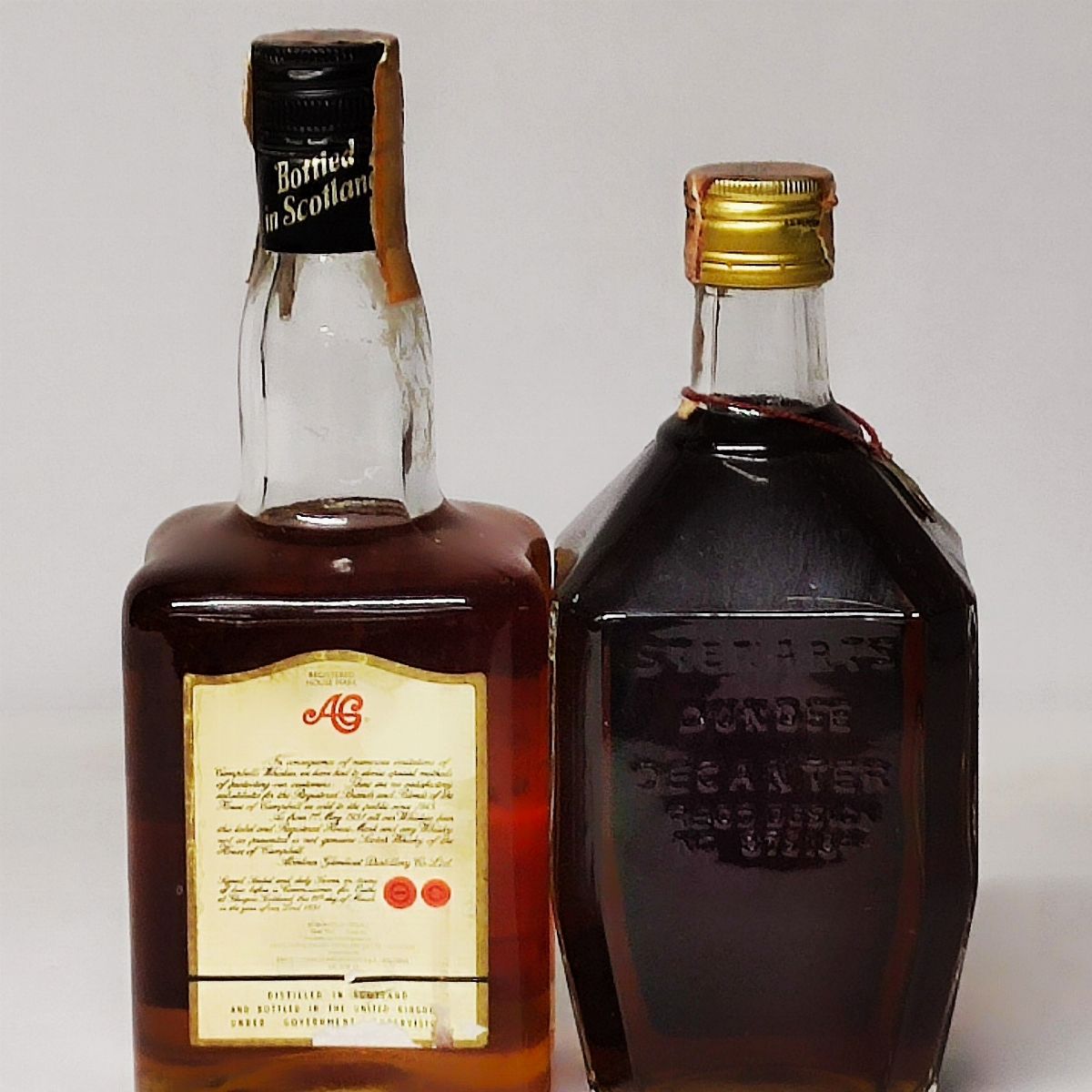 Stewarts Dundee 20years, Aberlour Glenlivet 12 Years, Scotch Whisky