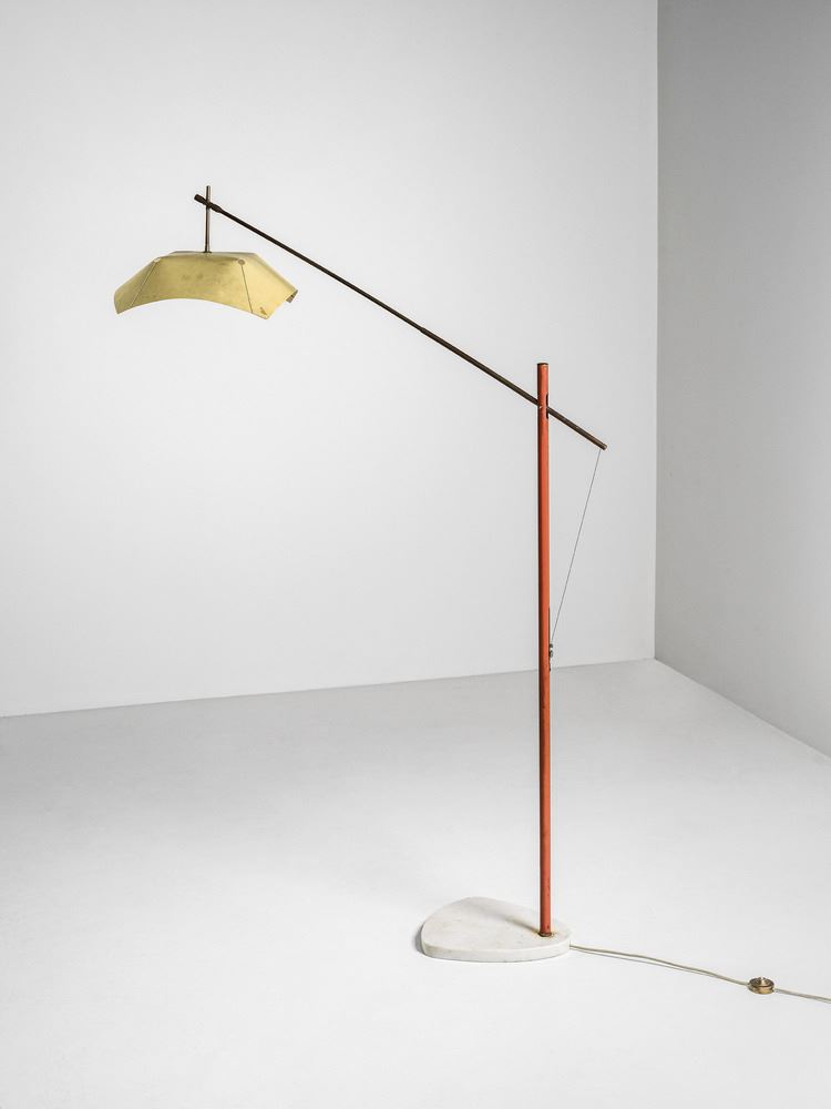 Angelo Lelii : Lampada da terra  - Auction Fine Design - Cambi Casa d'Aste
