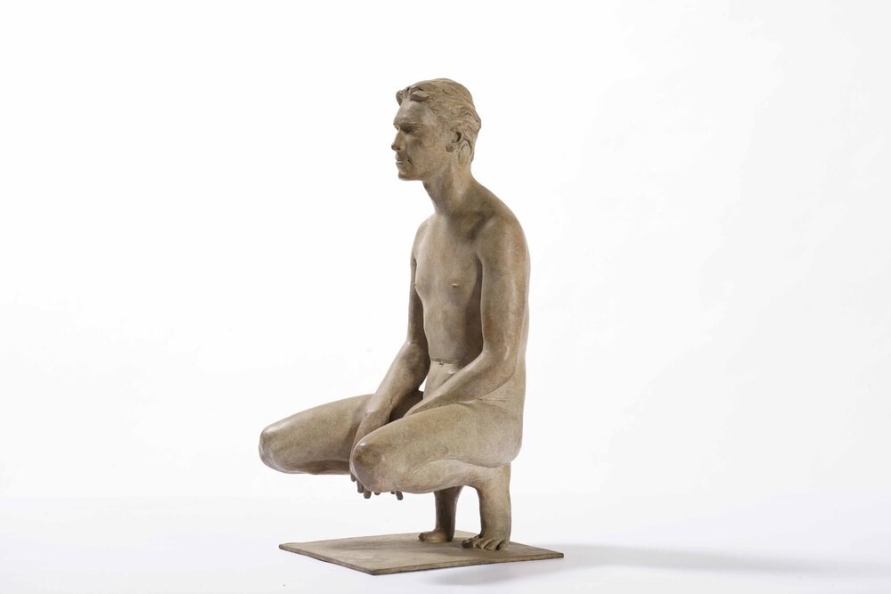 Giuseppe Bergomi - Figura Maschile Accovacciata (roberto)