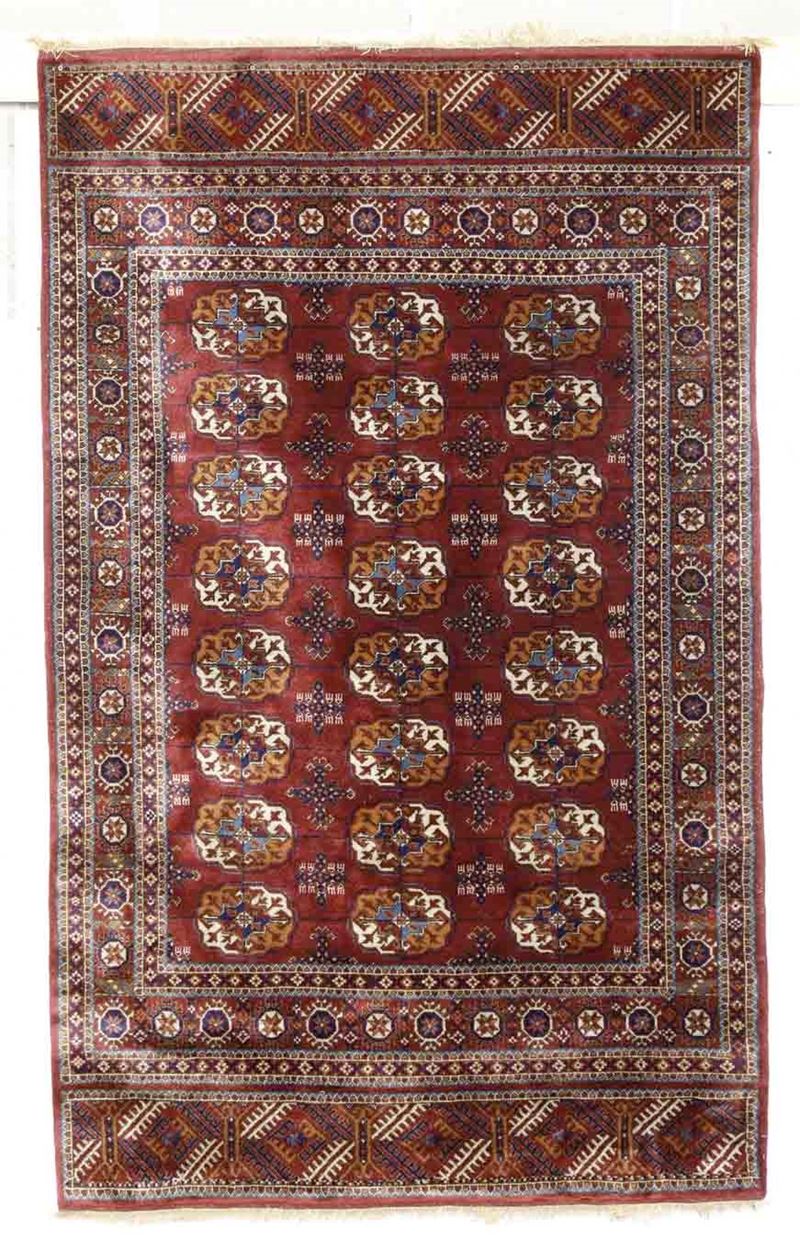 Tappeto turkmeno XX secolo  - Auction Carpets - Cambi Casa d'Aste