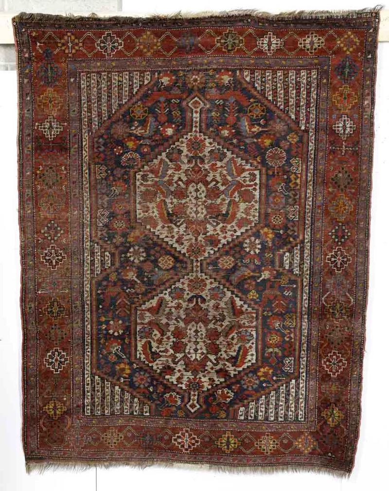 Tappeto sud Persia, Quasquai inizio XX secolo  - Auction Carpets - Cambi Casa d'Aste