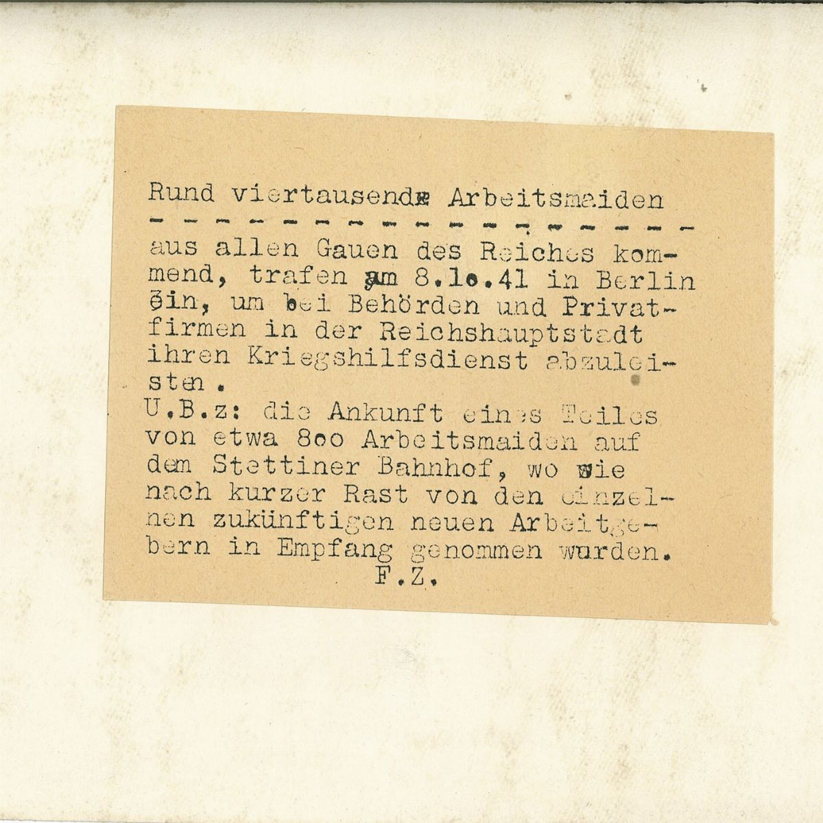 Autore Sconosciuto Senza Titolo (circa Quattromila Cameriere Lavoratrici)