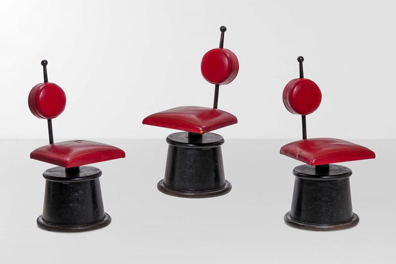 Tre sgabelli  - Auction Design - Cambi Casa d'Aste