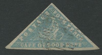 1861, Cape Of Good Hope, 4 D. Pale Milky Blue