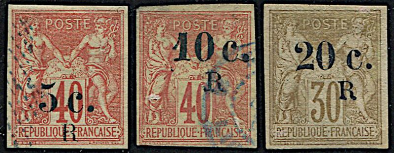 1885/86, Reunion  - Auction Philately - Cambi Casa d'Aste