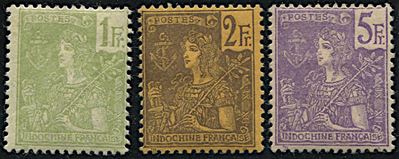 1904/06, Indochina, Set Of 16