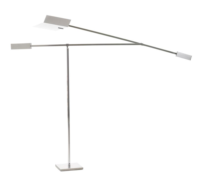 Angelo Brotto : Lampada da terra orientabile mod. Giraffa  - Auction 20th century furniture - Cambi Casa d'Aste