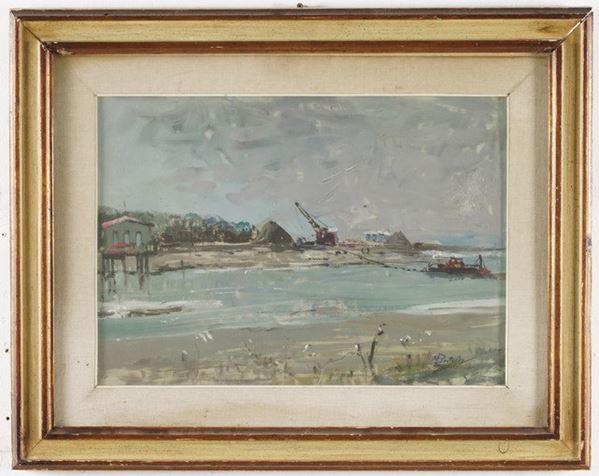 Pittore del XX secolo Foce del Lamone