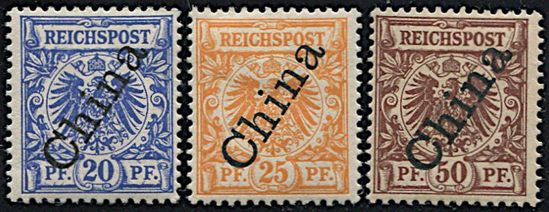 1898, German Office in China  - Auction Philately - Cambi Casa d'Aste