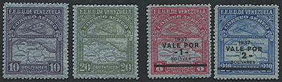 1932/37, Venezuela, Air Post, 2 Sets