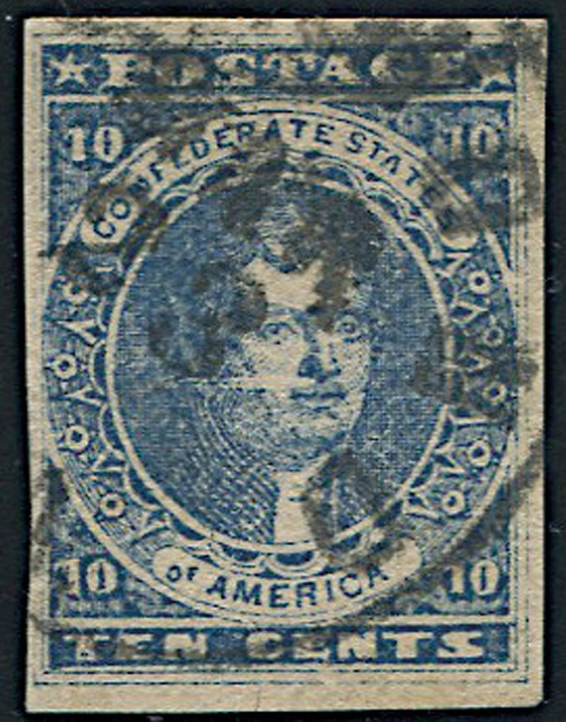 1861/62, Confederated States of America  - Asta Filatelia - Cambi Casa d'Aste