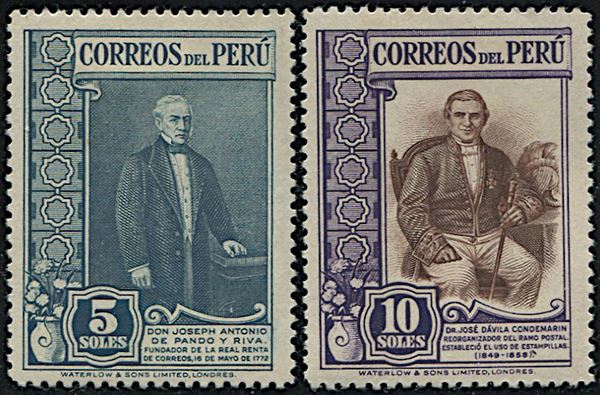 1936/37, Peru, 2 sets