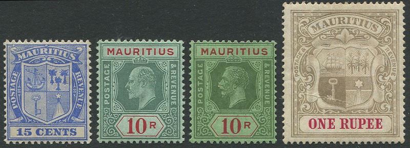 1904/32, Mauritius, 3 sets unmounted mint  - Asta Storia Postale e Filatelia - Cambi Casa d'Aste