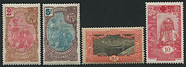 1909/1916, Somali Coast, 2 sets
