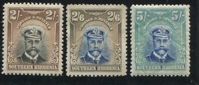 1924, Southern Rhodesia, First Issue