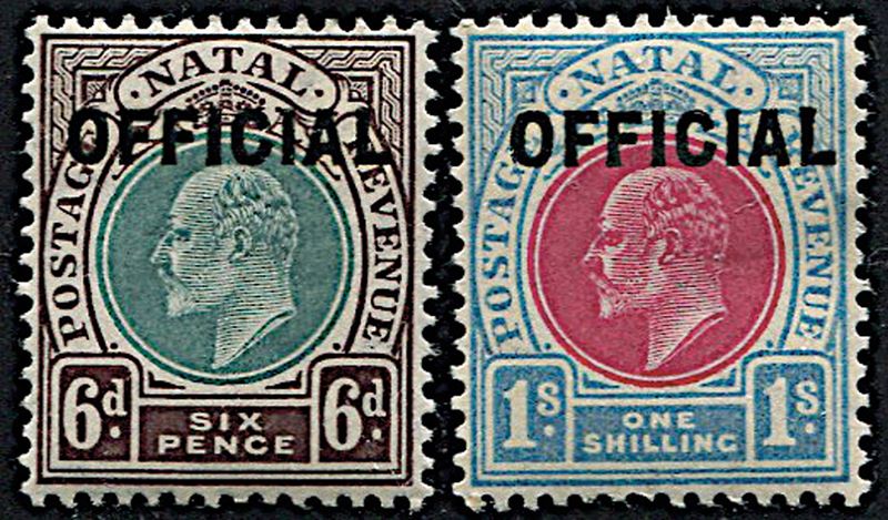 1904, Natal, Official Stamps  - Auction Philately - Cambi Casa d'Aste