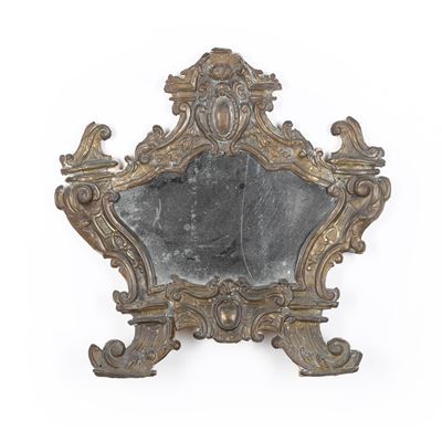 Grande Cartagloria in Ottone Sbalzato. XIX Secolo