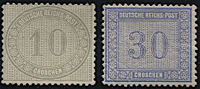 1872, Germania, "Deutsche Reichs Post"  - Auction Philately - Cambi Casa d'Aste
