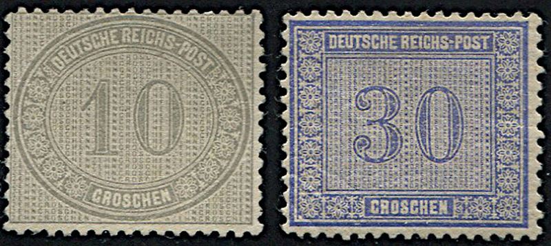 1872, Germania, "Deutsche Reichs Post"  - Asta Filatelia - Cambi Casa d'Aste