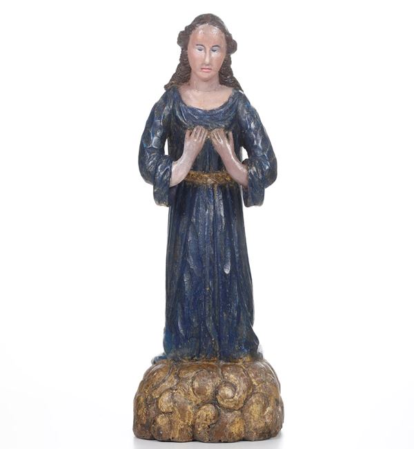 Madonna orante. Scultore del XVIII secolo
