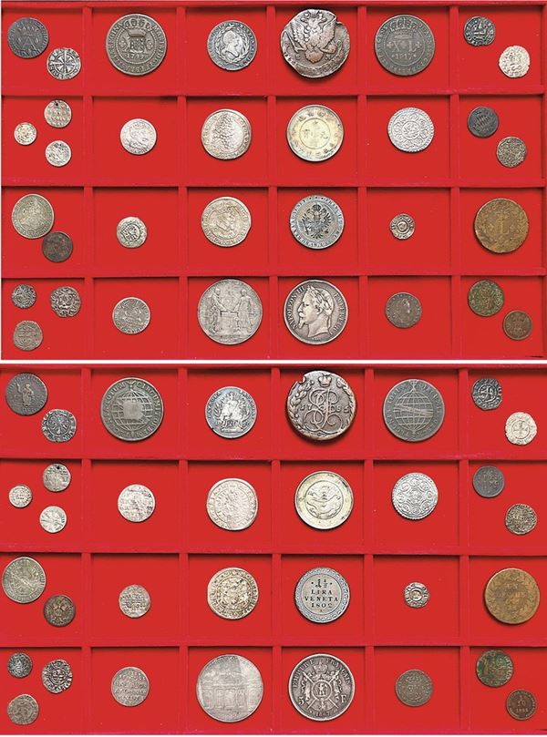STATI VARI. Lotto di 34 monete.