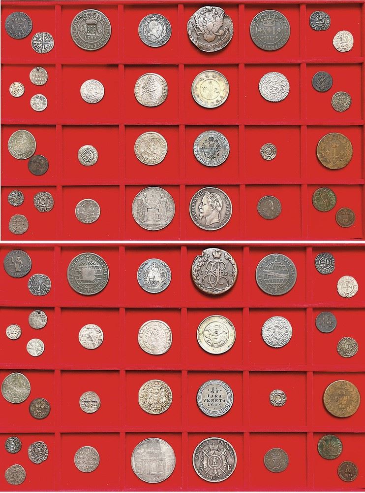 STATI VARI. Lotto di 34 monete.  - Auction Numismatics - I - Cambi Casa d'Aste