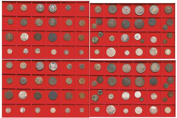 STATO PONTIFICIO. Lotto di 53 monete.