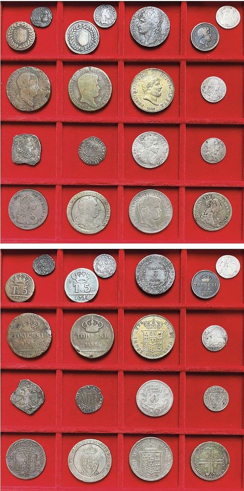 NAPOLI E SICILIA. Lotto di diciannove monete.  - Auction Numismatics - I - Cambi Casa d'Aste