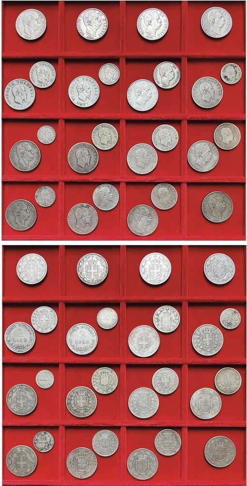 REGNO D’ITALIA. Lotto di 27 monete.  - Auction Numismatics - I - Cambi Casa d'Aste