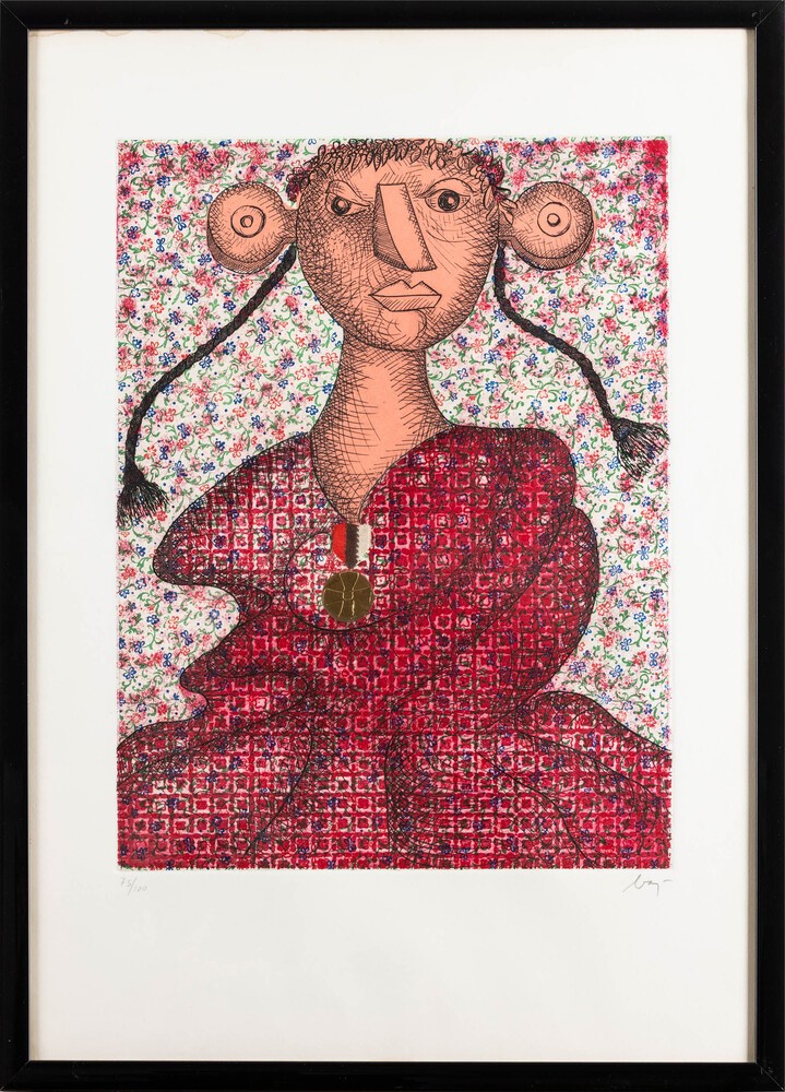 Enrico Baj - Marguerite D’angouleme, Reine De Navarre